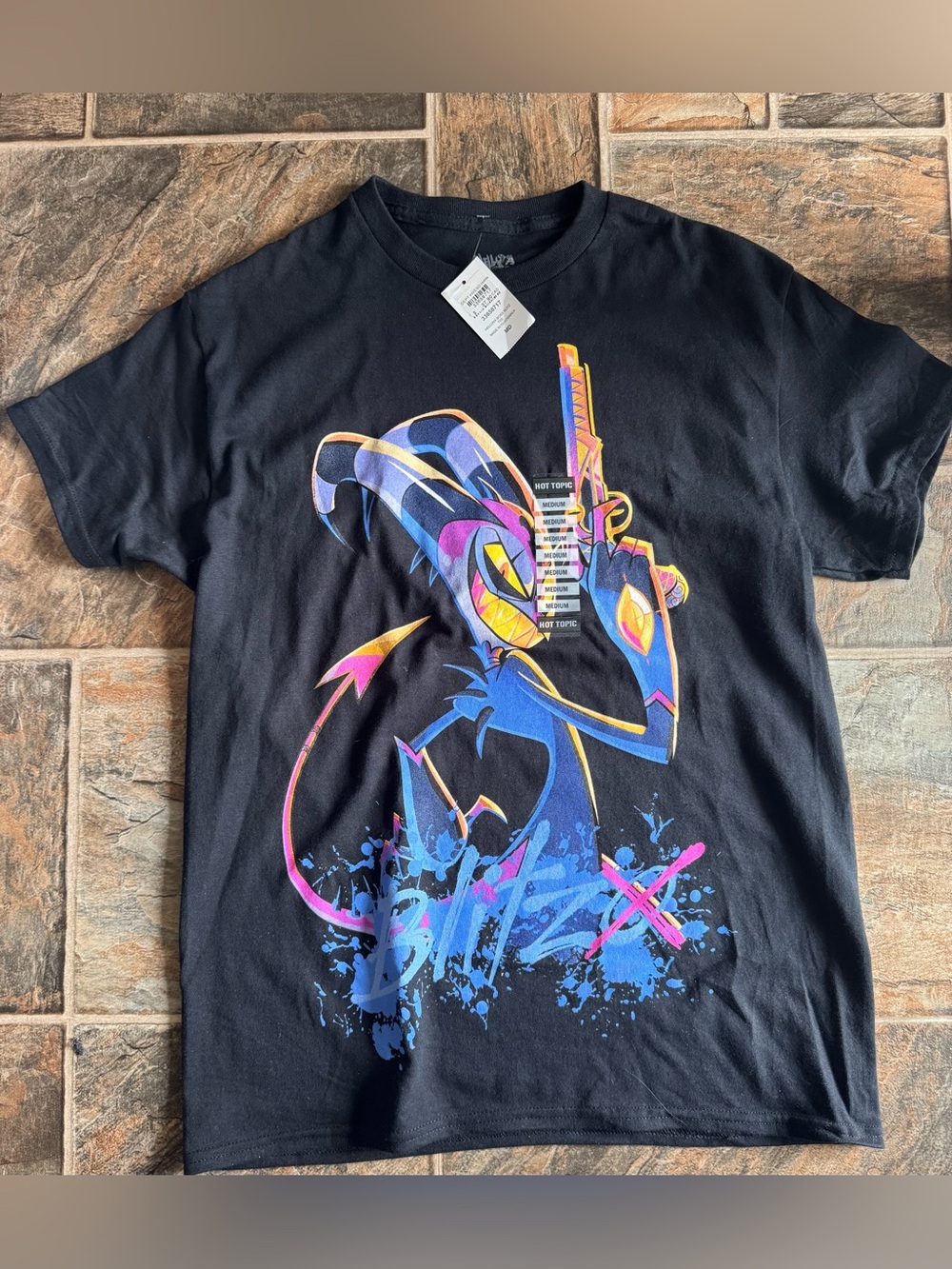 Hot Topic Helluva Boss Blitz Tee NWT size M